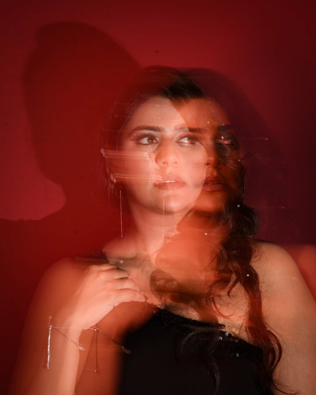 Madhura Deshpande Black Dress Look