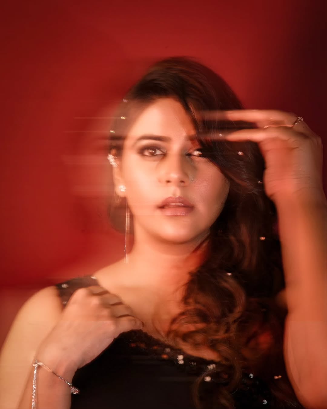 Madhura Deshpande Black Dress Look