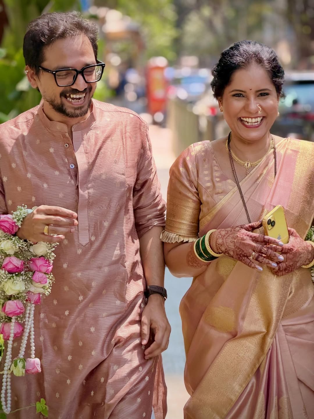Marathi Actress Second Marriage Photos New Life