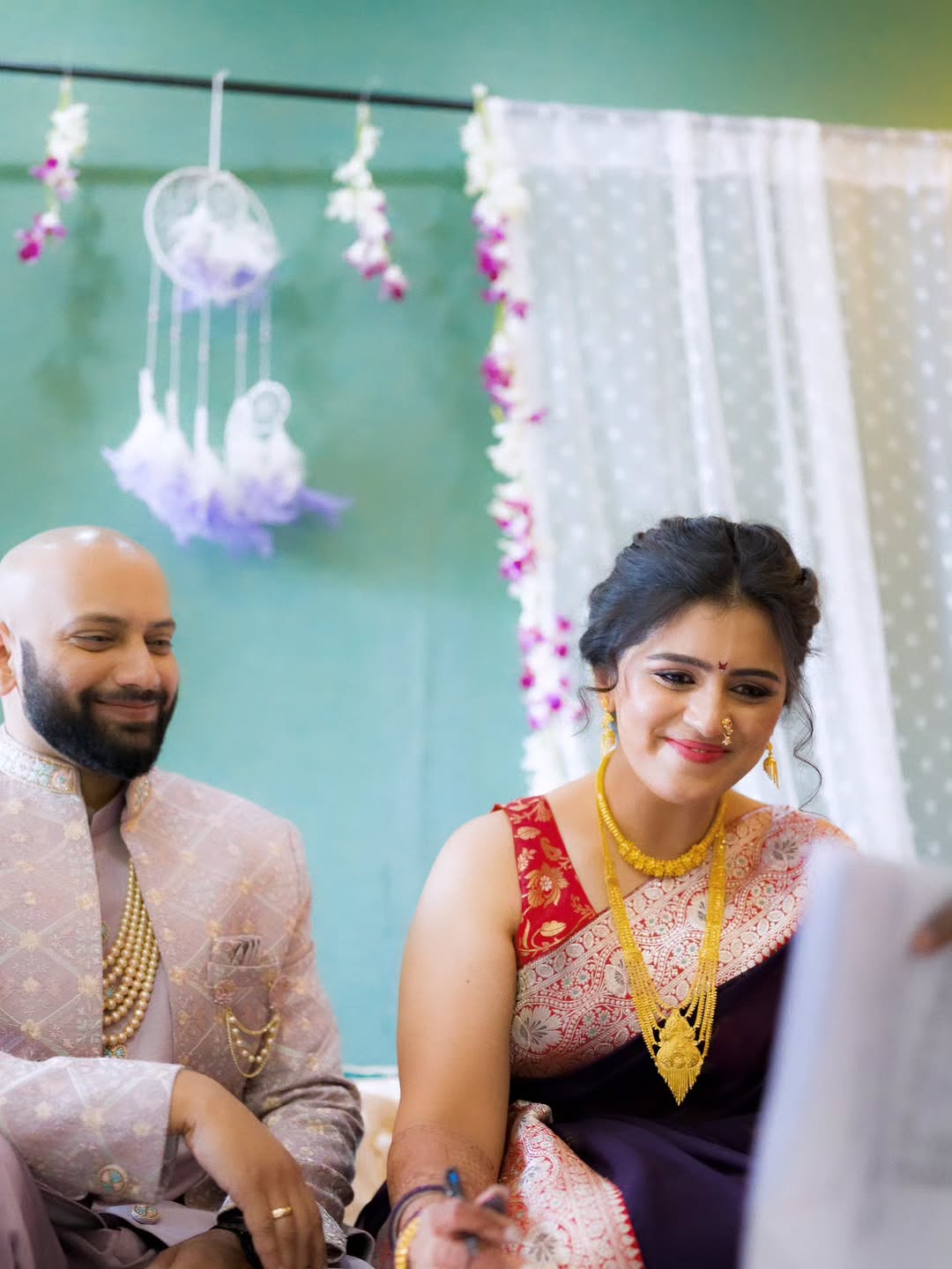 Marathi Actress Second Marriage Photos New Life