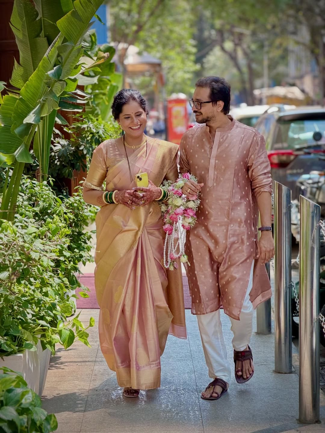 Marathi Actress Second Marriage Photos New Life