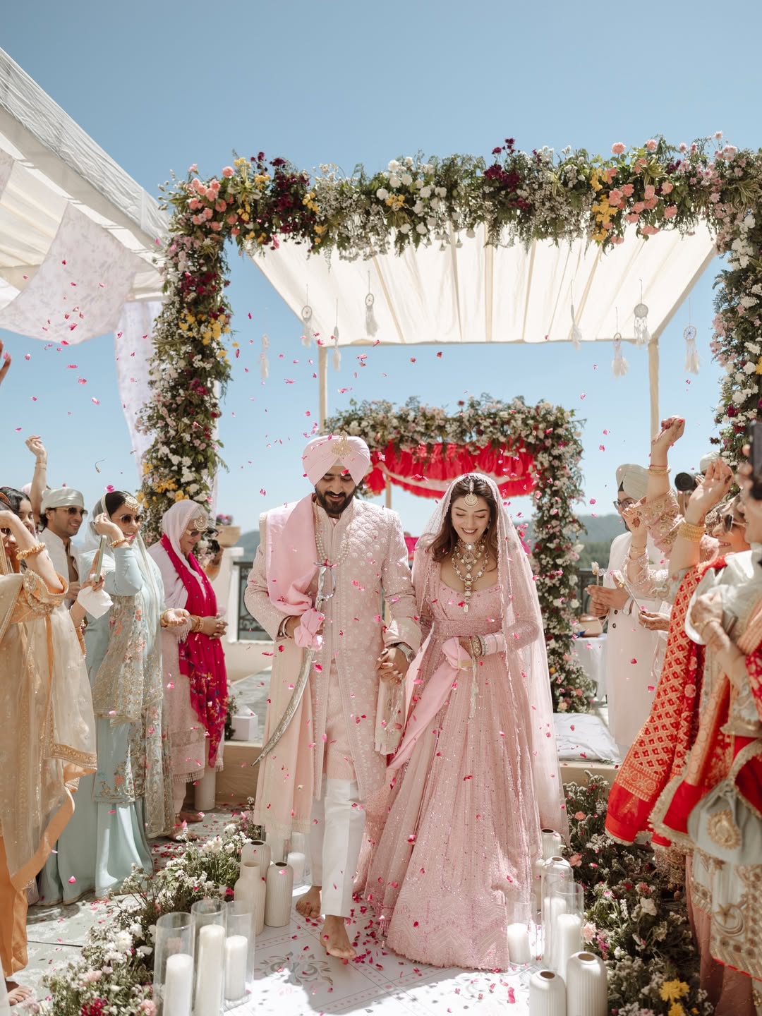 Mehreen Pirzada Arsh Aulakh Wedding photos