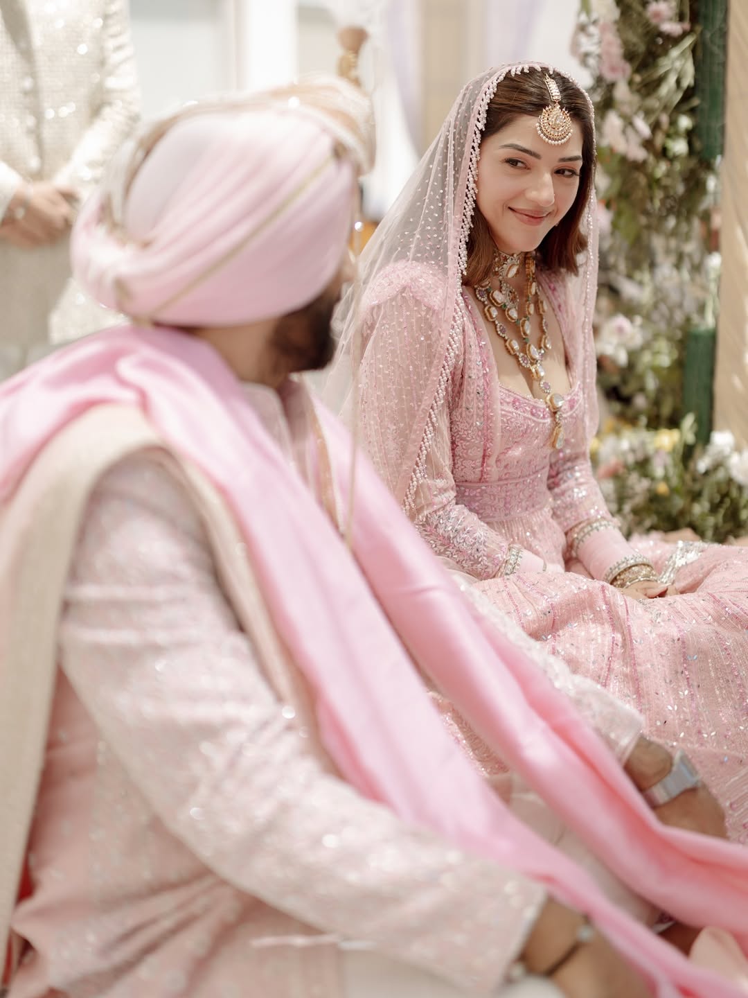 Mehreen Pirzada Arsh Aulakh Wedding photos