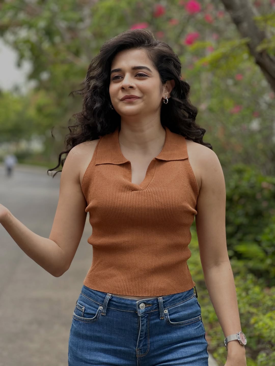 Mithila Palkar Bhooth Bangla Movie BTS