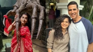 Photos: मिथिला पालकरने शेअर केले ‘भूत बंगला’ चित्रपटाच्या सेटवरील खास फोटो