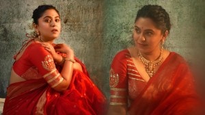 लाल सिल्क साडी अन् डिझायनर ब्लाऊज; मृण्मयी देशपांडेच्या सौंदर्याने चाहत्यांना घातली भुरळ