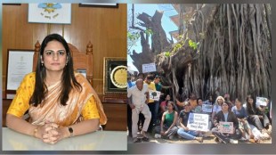 Nashik NMC Commissioner Manisha Khatri | Nashik tree cutting controversy Kumbh Mela | Nashik environmentalists protest against tree felling | Nashik Municipal Corporation road widening project updates