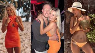 David Miller wife Camilla Harris viral photos