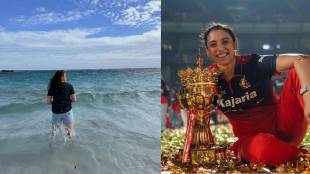 Smriti Mandhana enjoying beach vacation
