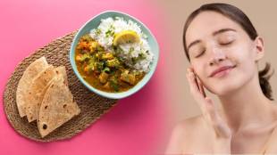 Rice vs roti for glowing skin comparison