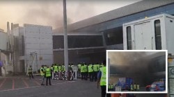 VIDEO : मुंबई विमानतळावर आग… जीवितहानी नाही, प्रवासी त्रस्त