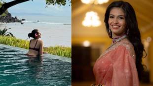 Sandeep Khare daughter Rumani Khare hot swimwear look