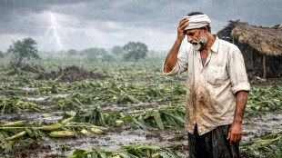 Jalgaon unseasonal rain crop damage | Maharashtra farmers heavy rain loss | Chalisgaon Pachora storm updates | Agricultural loss due to rain in Jalgaon