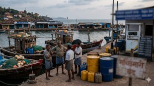 Konkan fishing industry diesel price hike | Sindhudurg fishermen crisis Gulf War impact | Malvan fishing boat diesel return issue | Maharashtra Fisheries Department news update