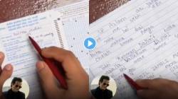 परीक्षेच्या पेपरमध्ये ‘धुरंधर’चा Fever, विद्यार्थ्याने उत्तरपत्रिकेत लिहिले चक्क चित्रपटाचे संवाद; video तुफान viral