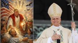 Donald Trump Jesus AI Image: डोनाल्ड ट्रम्प यांनी स्वत:ला दाखवले येशू ख्रिस्तांच्या रूपात; टीका झाल्यावर फोटो डिलिट, ट्रम्प आणि पोप लिओ नेमकं वाद काय?