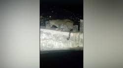 VIDEO : माथेरानच्या घाटात बिबट्याचे दर्शन व्हिडिओ व्हायरल