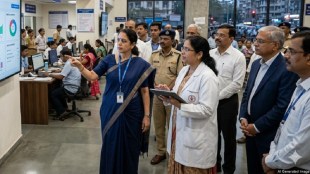 BMC Commissioner Ashwini Bhide KEM Hospital visit | HMIS system implementation KEM Mumbai | KEM Hospital redevelopment plan | Mahatma Jyotirao Phule Jan Arogya Yojana KEM