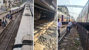 Dombivli Railway Station local train derailment | Mumbai Local Train Status | Central Railway updates Marathi | Dombivli Kalyan local train delay news