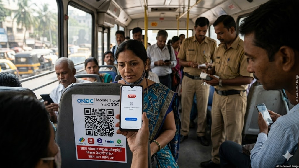 Qr Code Magic Bus BEST Bus QR Code Ticket | आता मोबाईलवर मिळणार बेस्टचे तिकीट | Digital ...