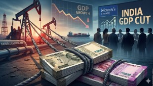 Moody's India GDP cut image | Moody's forecast India GDP 6% | Moody's India economic analysis image