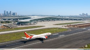 Navi Mumbai International Airport international flights updates | CIDCO MD Vijay Singhal on airport expansion | Iran USA war impact on Indian aviation | Navi Mumbai Airport third runway project details