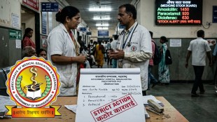 Action against doctors for outside medicine prescription | Maharashtra Medical Education Department orders | Government hospital medicine shortage news | Medical Commissioner instructions Mumbai