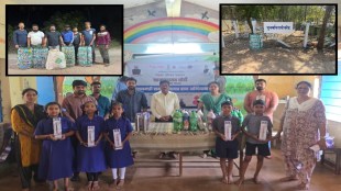 Bordi village waste management project Palghar | Plastic recycling eco bricks initiative Maharashtra | Bordi beach cleanliness drive images | Palghar rural development waste segregation center