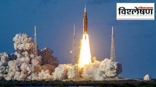 NASA Artemis 2 mission launch Orion spacecraft | US China space race moon exploration | Astronauts for Artemis II mission | NASA lunar mission 2026 Marathi news