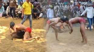 Wrestling competition in Naigaon Juchandra Vasai | Jangi Kushti Dangal Palghar | Chandika Devi Yatra Juchandra tradition | Maharashtra rural wrestling sports events