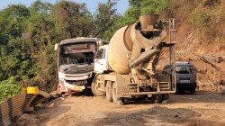 ब्रेक फेल झाल्याने एसटीची ट्रकला धडक; कशेडी घाटात मोठा अपघात टळला
