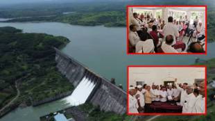 Nilwande Dam water release protest Akole | Dr Ajit Navale farmer agitation Ahmednagar | Nilwande high level canal irrigation news | Maharashtra Water Resources Department controversy