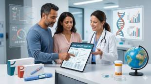 Ozempic Mounjaro weight loss results genetics study | GLP-1 drugs impact on human genes Nature journal | Why weight loss drugs fail for some people | Precision medicine for obesity treatment Maharashtra