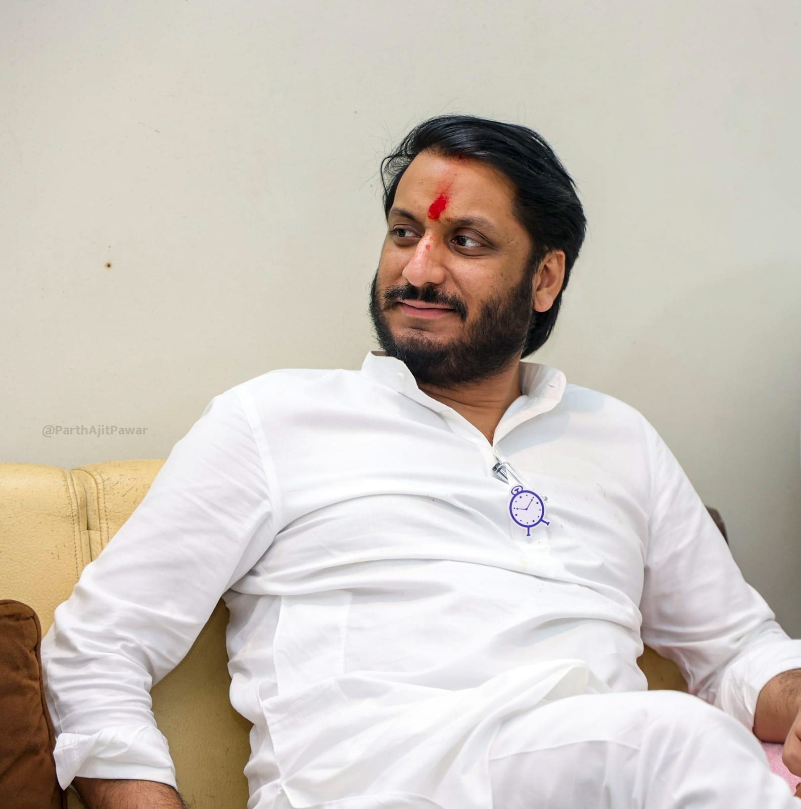 Parth Ajit Pawar Rajya Sabha Oath Ceremony