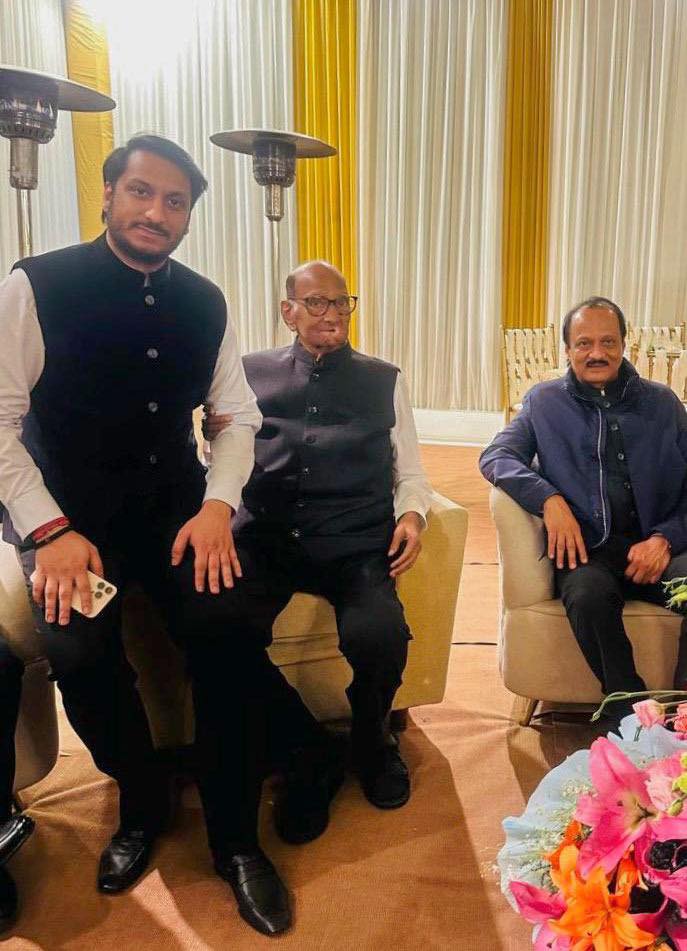 Parth Ajit Pawar Rajya Sabha Oath Ceremony