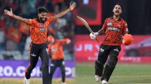 Praful Hinge IPL debut 4 wickets | SRH vs RR match highlights | Ishan Kishan 91 runs innings | Sunrisers Hyderabad victory against Rajasthan Royals