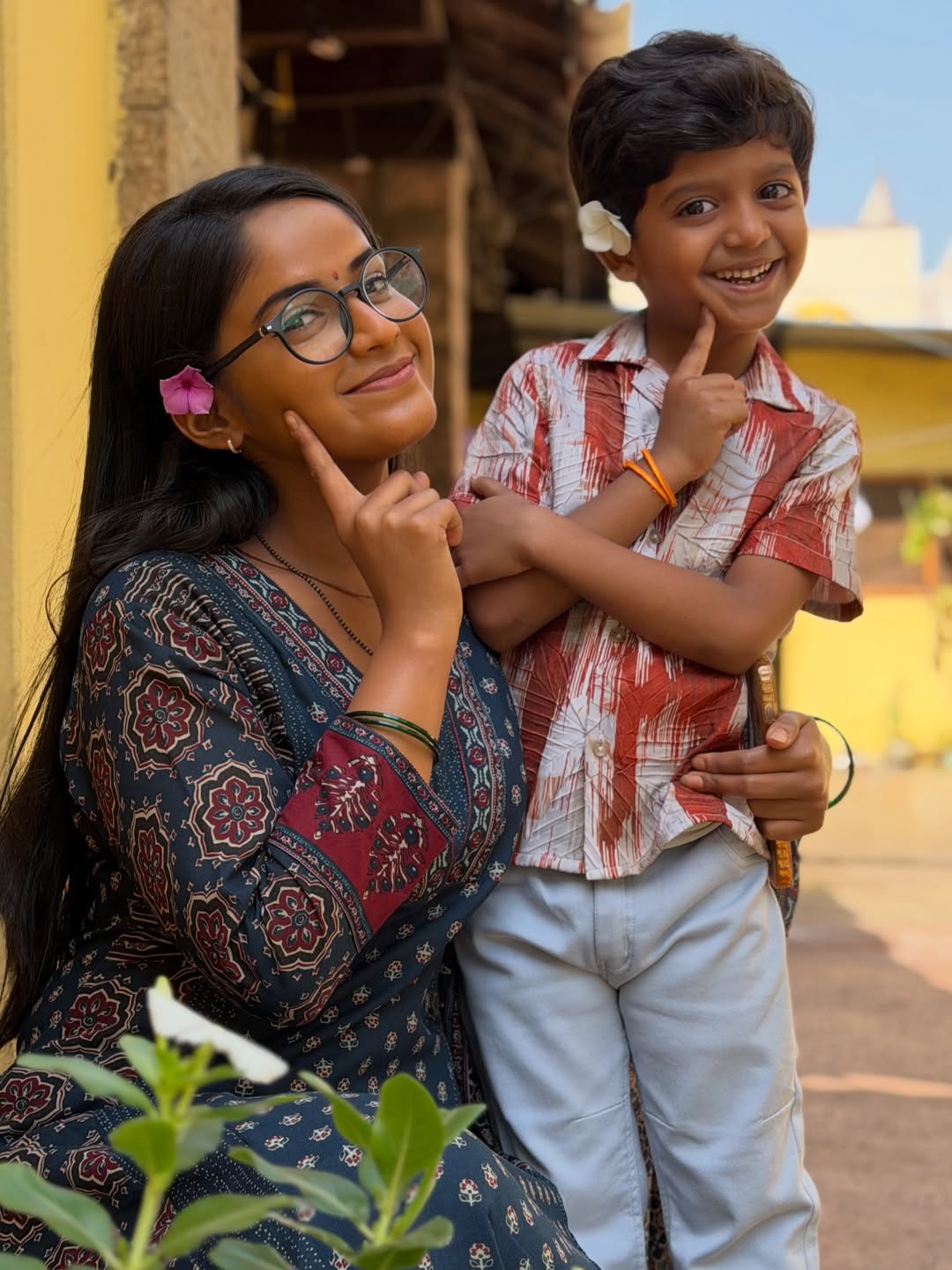 Prapti Redkar Savalyachi Janu Savali On Set 