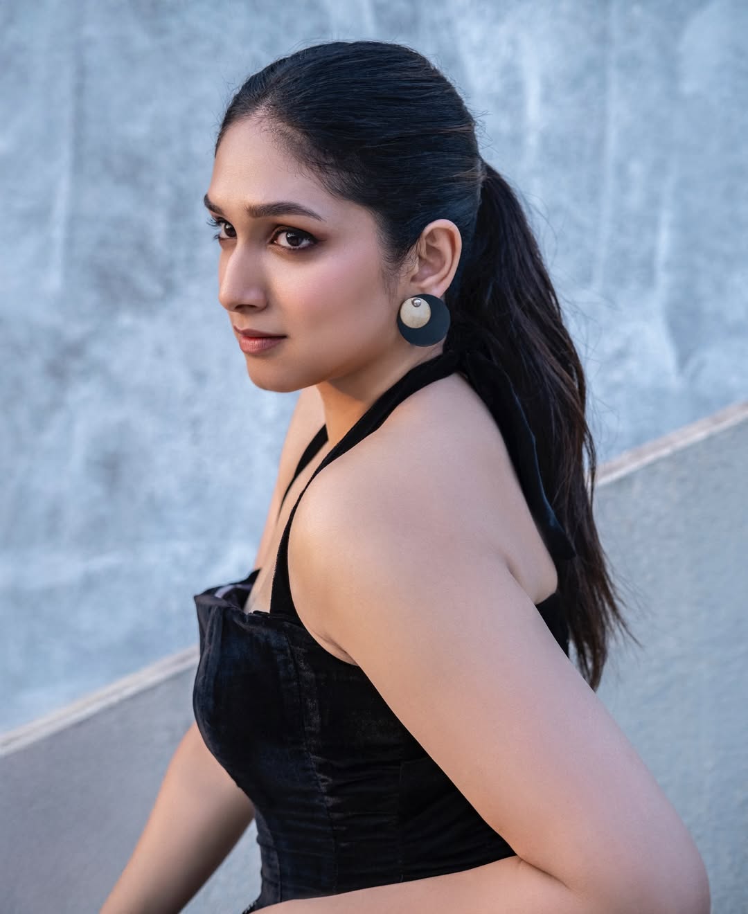 Priyadarshini Indalkar Black Dress Look