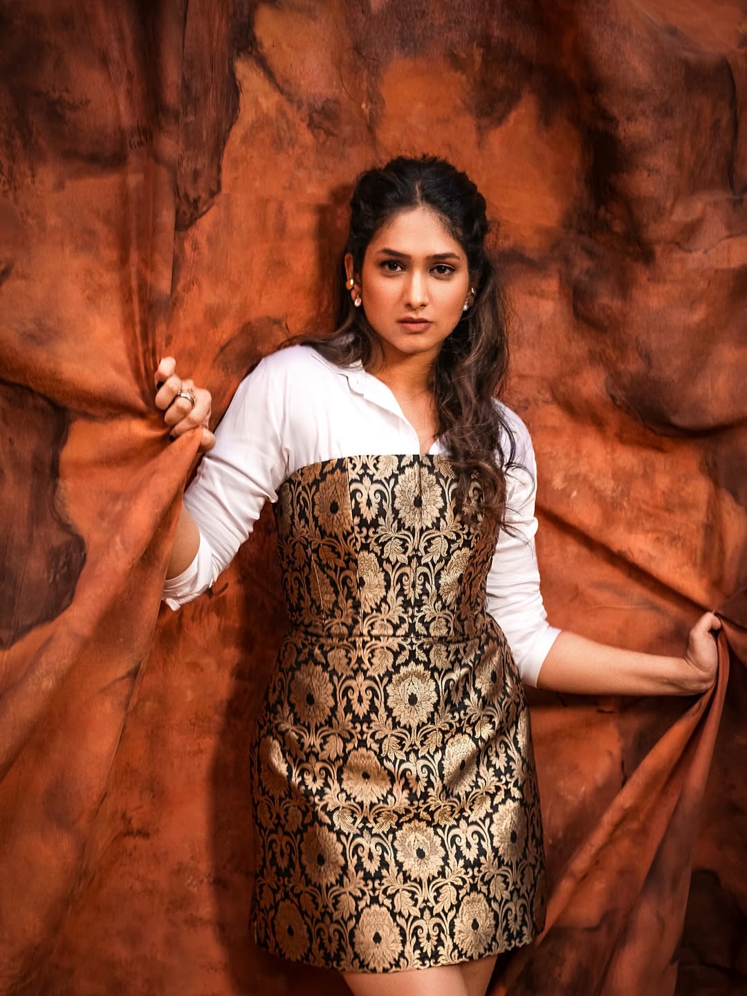 Priyadarshini Indalkar Black Dress Look