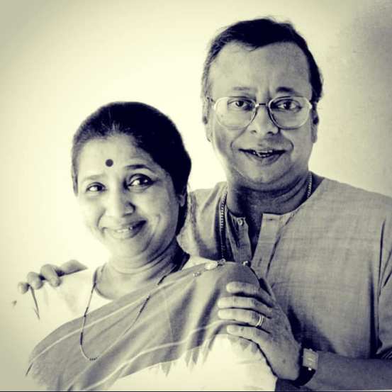 Asha Bhosle and Rahul Dev Barman 
