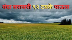India Monsoon Forecast 2026: भारतात यंदा सरासरीपेक्षा कमी पर्जन्यमान; हवामान विभागाकडून ९२ टक्के पावसाचा अंदाज