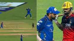 MI vs RCB: “रनआऊट करेन हा…”, रोहित शर्माने विराटला धमकी; किंग कोहलीने दिली अशी प्रतिक्रिया; VIDEO व्हायरल