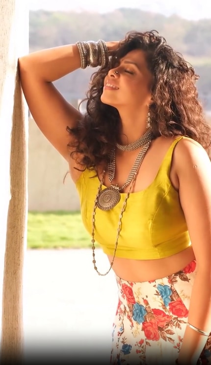 Rutuja Bagwe Skirt Top Bold Look