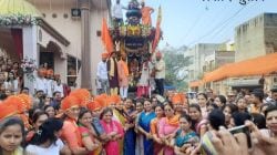 महिलांनी हनुमानाचा रथ ओढण्याची परंपरा संगमनेरमध्ये आजही कायम!