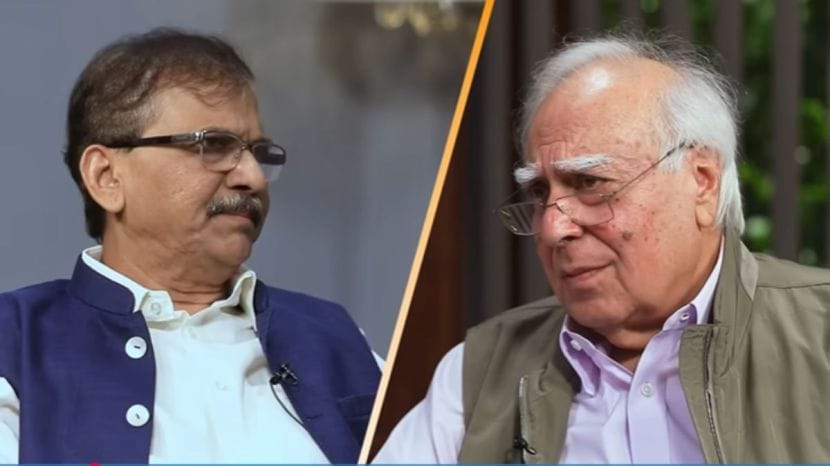 Sanjay Raut And Kapil sibal 