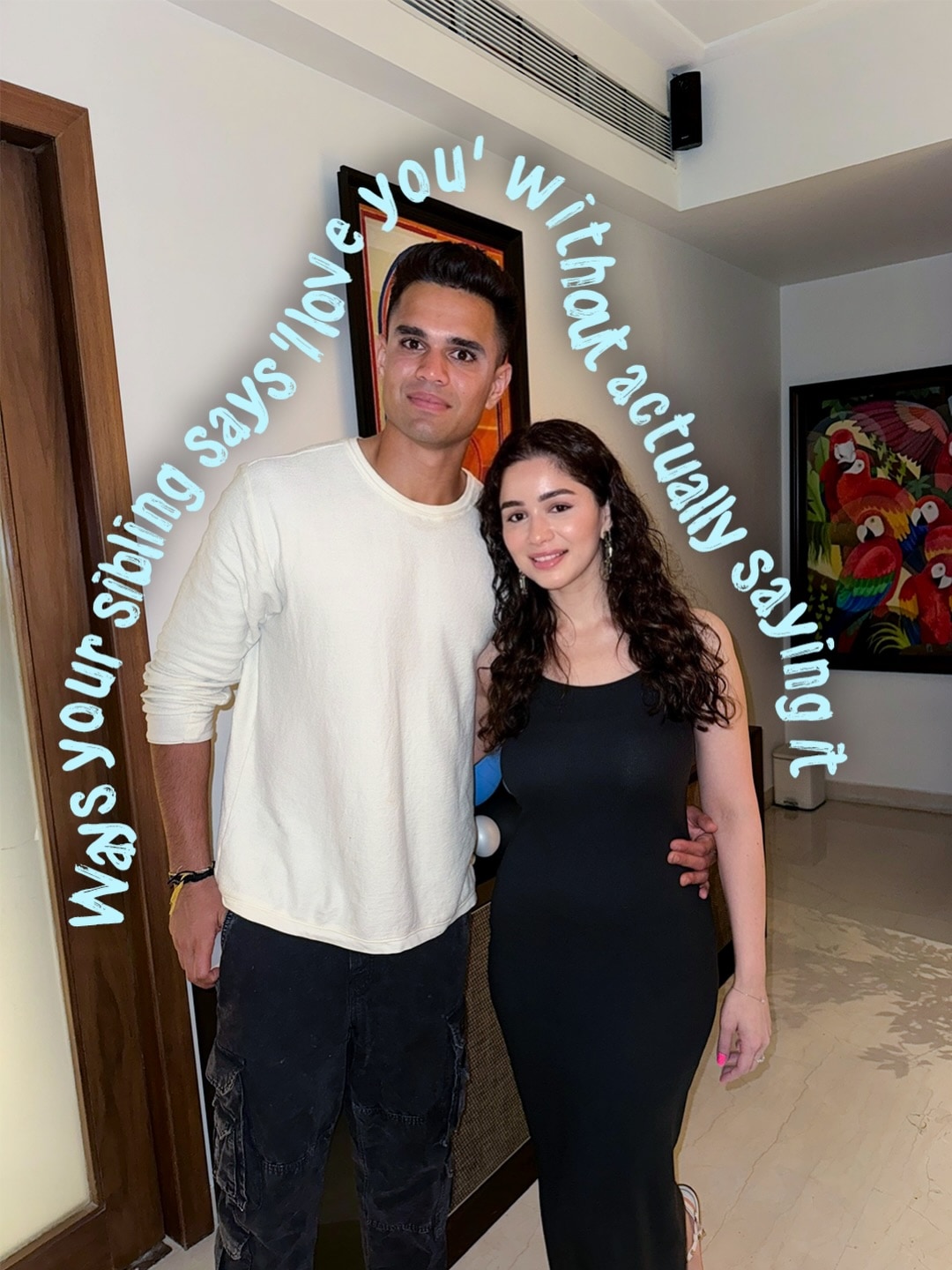 Sara Tendulkar Arjun Tendulkar Siblings Day 2026