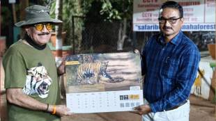 Shivaji Satam in Umred Karhandla Wildlife Sanctuary | CID fame ACP Pradyuman tiger safari Nagpur | Umred Karhandla forest tourism | Famous Marathi actors visiting Vidarbha forests