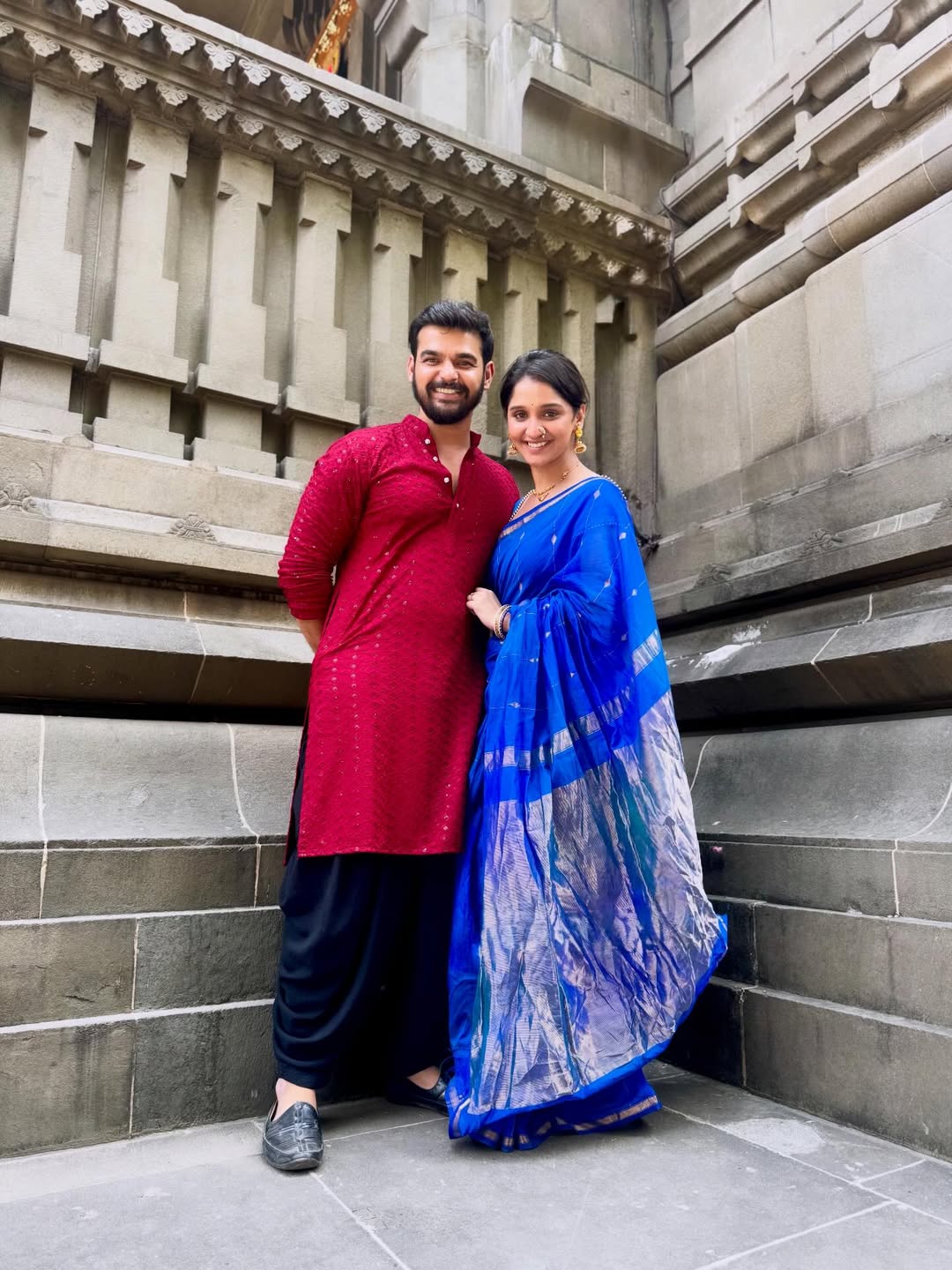 Shivani Sonar Ambar Ganpule Romantic Photoshoot