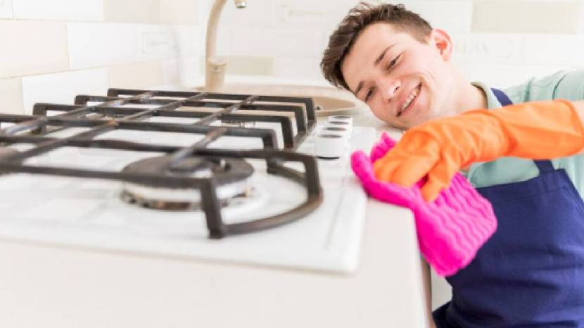 Super Easy Gas Burner cleaning Hack