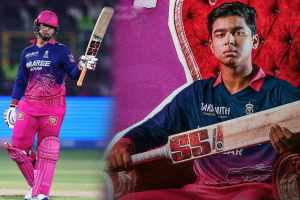 Vaibhav Sooryavanshi becomes Youngest to score 1000 t20 runs in just 26 innings With 15 ball fifty